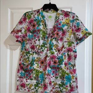 Healing Hands Scrub Top 100 Cotton. XL